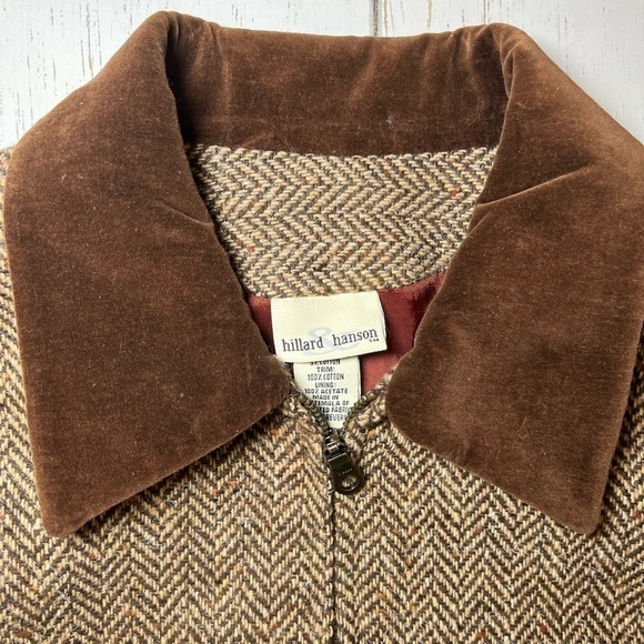 BROWN Wool Blazer by Hillary Hansen - Picture 16 of 16